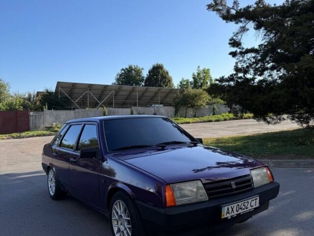 Фіолетовий ВАЗ 21099, об'ємом двигуна 1.5 л та пробігом 130 тис. км за 2500 $, фото 1 на Automoto.ua