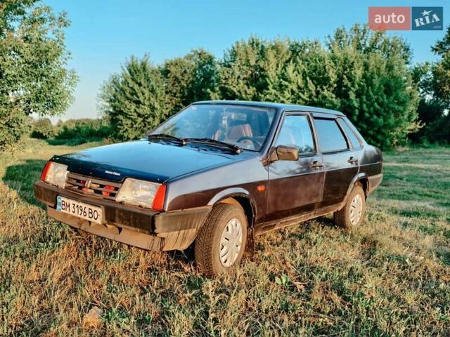 Фиолетовый ВАЗ 21099, объемом двигателя 1.5 л и пробегом 200 тыс. км за 1700 $, фото 1 на Automoto.ua
