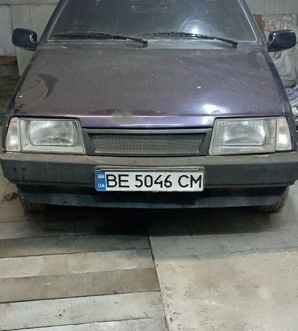 Фиолетовый ВАЗ 21099, объемом двигателя 1.5 л и пробегом 280 тыс. км за 1000 $, фото 1 на Automoto.ua