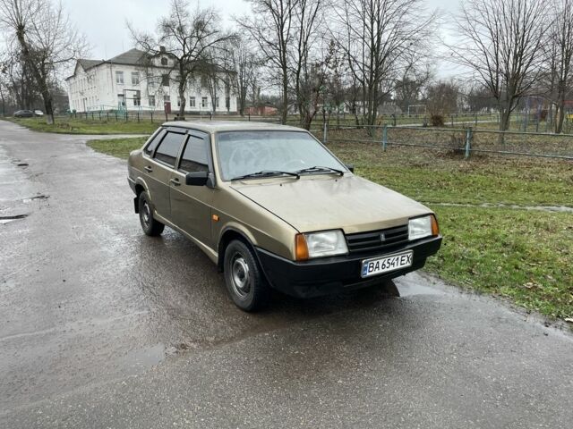 Коричневий ВАЗ 21099, об'ємом двигуна 1.5 л та пробігом 158 тис. км за 1400 $, фото 1 на Automoto.ua