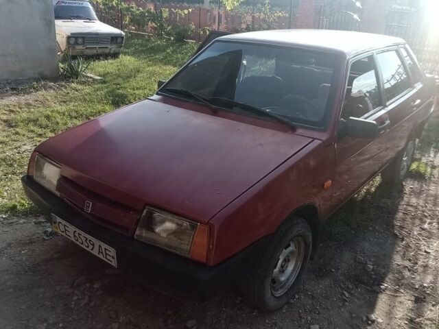 Красный ВАЗ 21099, объемом двигателя 1.3 л и пробегом 3 тыс. км за 785 $, фото 1 на Automoto.ua