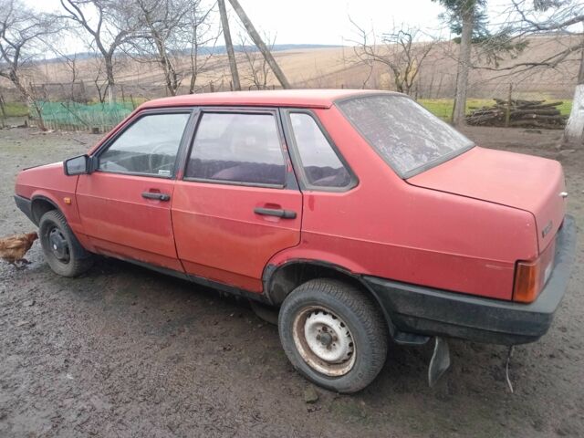 Красный ВАЗ 21099, объемом двигателя 0 л и пробегом 400 тыс. км за 750 $, фото 1 на Automoto.ua