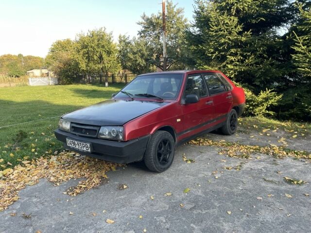 Красный ВАЗ 21099, объемом двигателя 0 л и пробегом 177 тыс. км за 632 $, фото 1 на Automoto.ua
