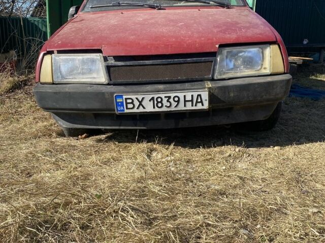 Червоний ВАЗ 21099, об'ємом двигуна 1.3 л та пробігом 200 тис. км за 650 $, фото 1 на Automoto.ua