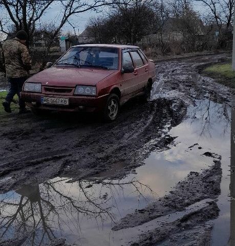 Красный ВАЗ 21099, объемом двигателя 0 л и пробегом 54 тыс. км за 1141 $, фото 1 на Automoto.ua