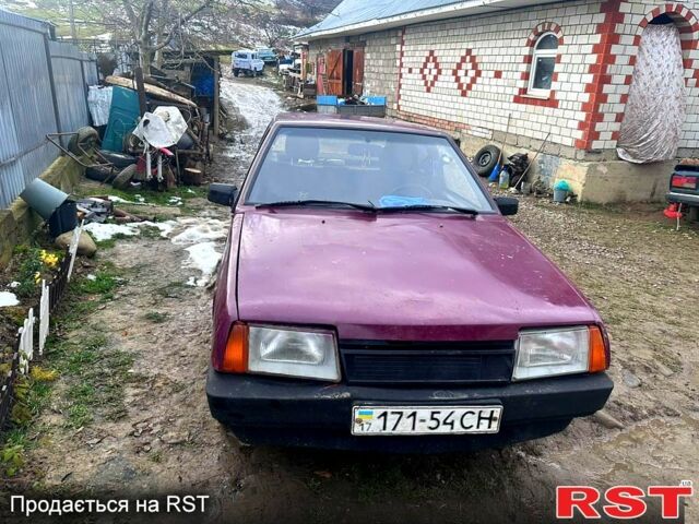 Красный ВАЗ 21099, объемом двигателя 1.5 л и пробегом 0 тыс. км за 650 $, фото 1 на Automoto.ua
