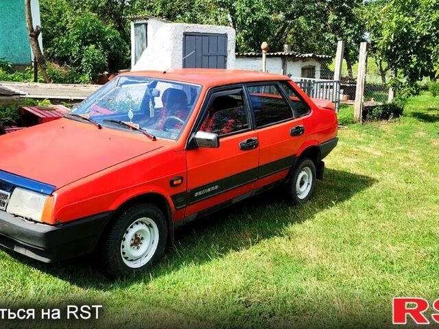 Червоний ВАЗ 21099, об'ємом двигуна 1.5 л та пробігом 100 тис. км за 650 $, фото 1 на Automoto.ua