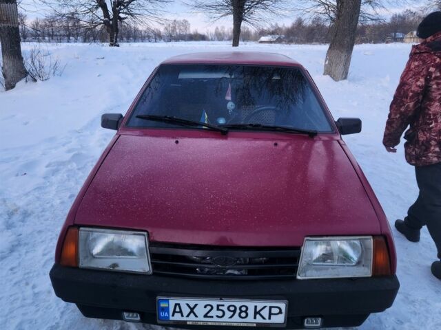 Красный ВАЗ 21099, объемом двигателя 1.5 л и пробегом 2 тыс. км за 1163 $, фото 1 на Automoto.ua