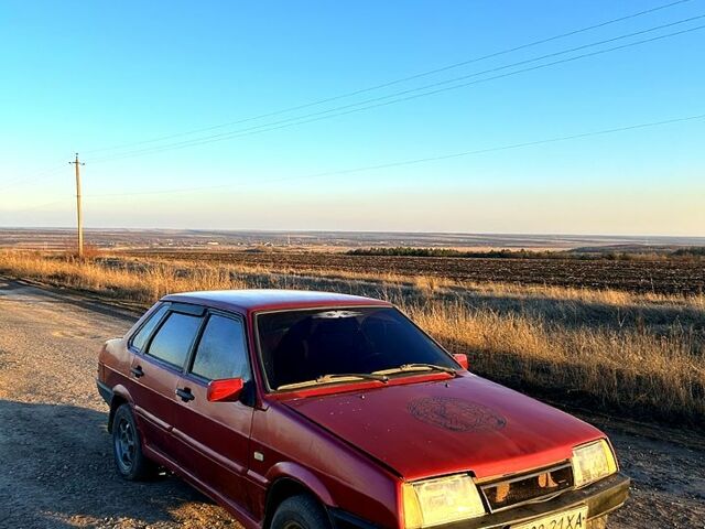 Красный ВАЗ 21099, объемом двигателя 1.5 л и пробегом 0 тыс. км за 1200 $, фото 1 на Automoto.ua