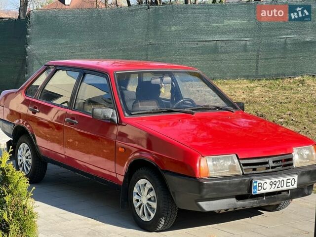 Червоний ВАЗ 21099, об'ємом двигуна 1.5 л та пробігом 45 тис. км за 850 $, фото 1 на Automoto.ua