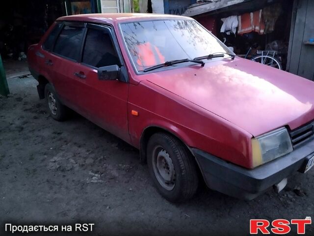 Красный ВАЗ 21099, объемом двигателя 1.5 л и пробегом 0 тыс. км за 799 $, фото 1 на Automoto.ua