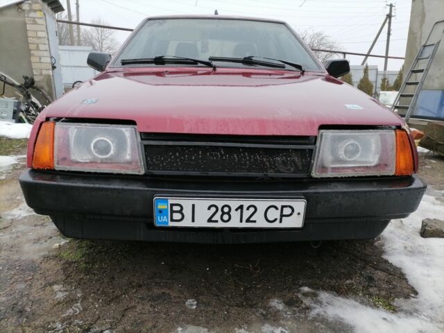 Червоний ВАЗ 21099, об'ємом двигуна 1.3 л та пробігом 199 тис. км за 700 $, фото 1 на Automoto.ua