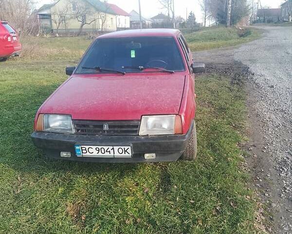 Красный ВАЗ 21099, объемом двигателя 1.3 л и пробегом 10 тыс. км за 1500 $, фото 1 на Automoto.ua