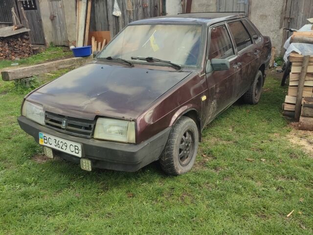 Красный ВАЗ 21099, объемом двигателя 0 л и пробегом 150 тыс. км за 900 $, фото 1 на Automoto.ua