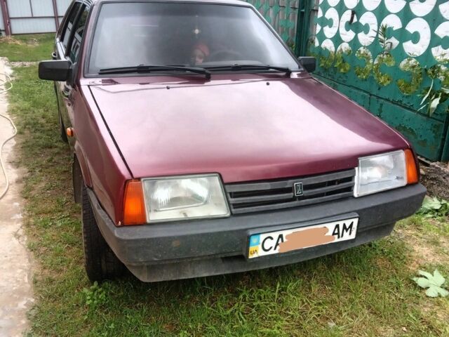 Красный ВАЗ 21099, объемом двигателя 0 л и пробегом 100 тыс. км за 1300 $, фото 1 на Automoto.ua