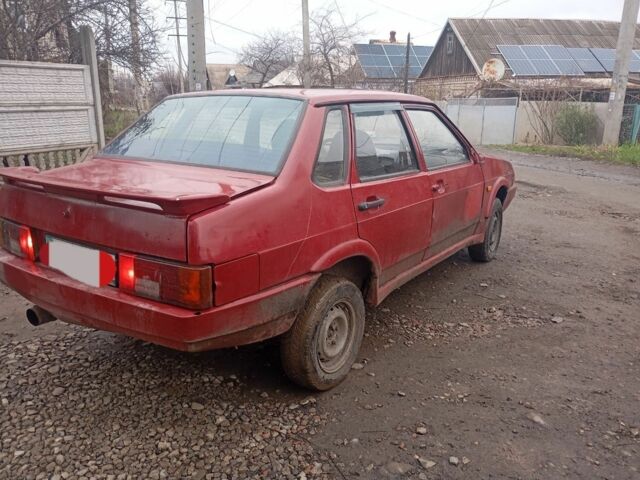 Червоний ВАЗ 21099, об'ємом двигуна 0 л та пробігом 2 тис. км за 521 $, фото 1 на Automoto.ua