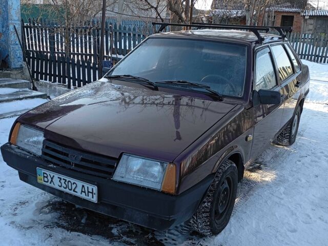Червоний ВАЗ 21099, об'ємом двигуна 1.3 л та пробігом 100 тис. км за 900 $, фото 1 на Automoto.ua