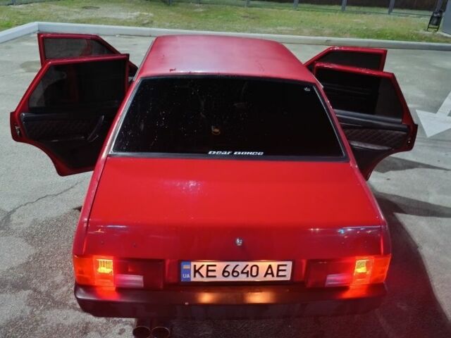 Червоний ВАЗ 21099, об'ємом двигуна 1.5 л та пробігом 217 тис. км за 2300 $, фото 1 на Automoto.ua