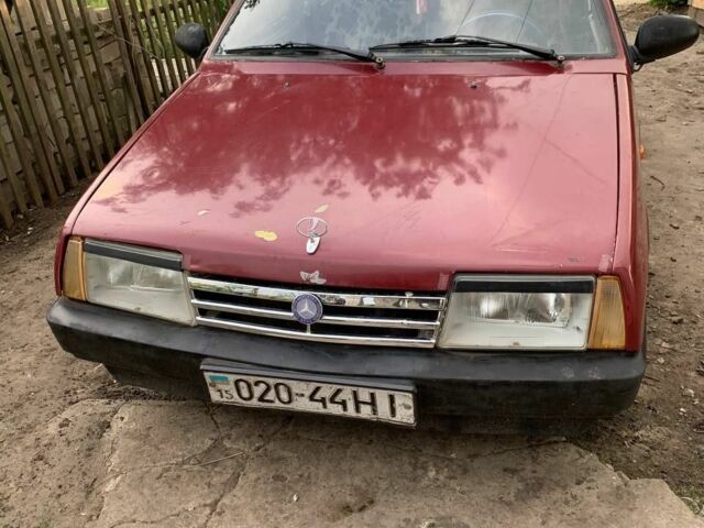 Красный ВАЗ 21099, объемом двигателя 1.5 л и пробегом 89 тыс. км за 800 $, фото 1 на Automoto.ua