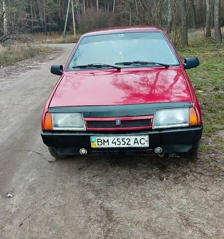 Красный ВАЗ 21099, объемом двигателя 1.5 л и пробегом 976 тыс. км за 1200 $, фото 1 на Automoto.ua
