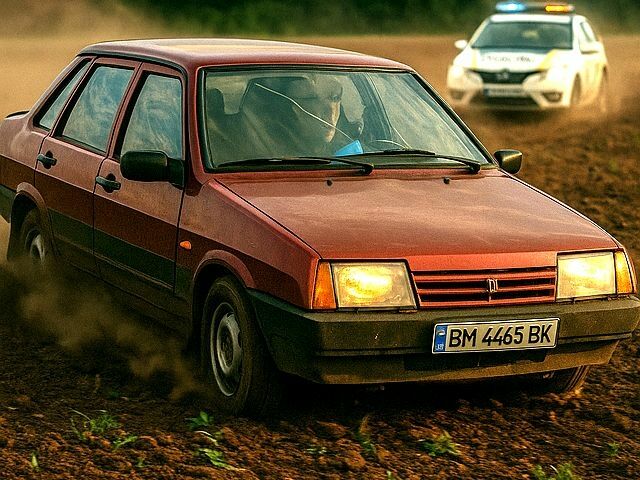 Красный ВАЗ 21099, объемом двигателя 1.5 л и пробегом 1 тыс. км за 1599 $, фото 1 на Automoto.ua