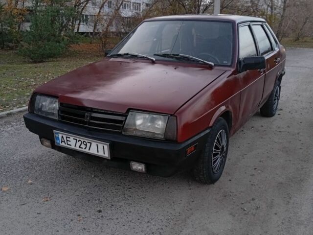 Червоний ВАЗ 21099, об'ємом двигуна 1.5 л та пробігом 232 тис. км за 880 $, фото 1 на Automoto.ua