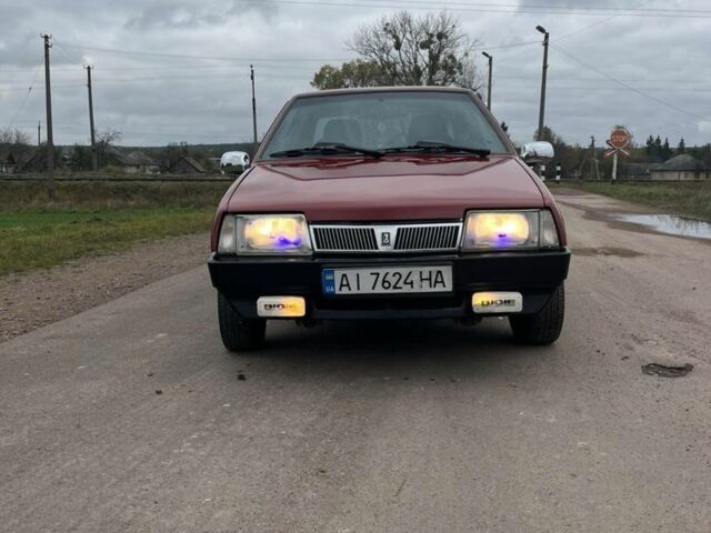 Красный ВАЗ 21099, объемом двигателя 1.5 л и пробегом 280 тыс. км за 1600 $, фото 1 на Automoto.ua