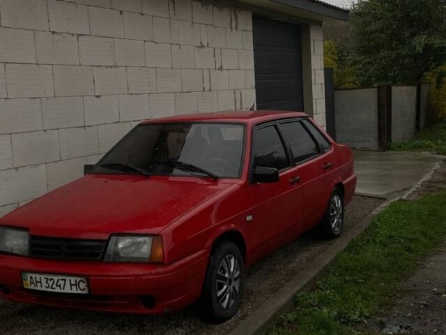 Красный ВАЗ 21099, объемом двигателя 1.5 л и пробегом 1 тыс. км за 675 $, фото 1 на Automoto.ua