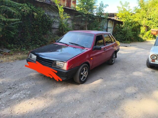 Красный ВАЗ 21099, объемом двигателя 0 л и пробегом 5 тыс. км за 648 $, фото 1 на Automoto.ua