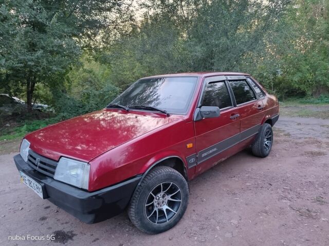Червоний ВАЗ 21099, об'ємом двигуна 0 л та пробігом 200 тис. км за 1222 $, фото 1 на Automoto.ua