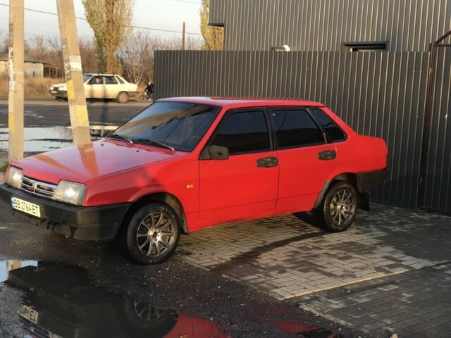 Червоний ВАЗ 21099, об'ємом двигуна 1.5 л та пробігом 105 тис. км за 1450 $, фото 1 на Automoto.ua