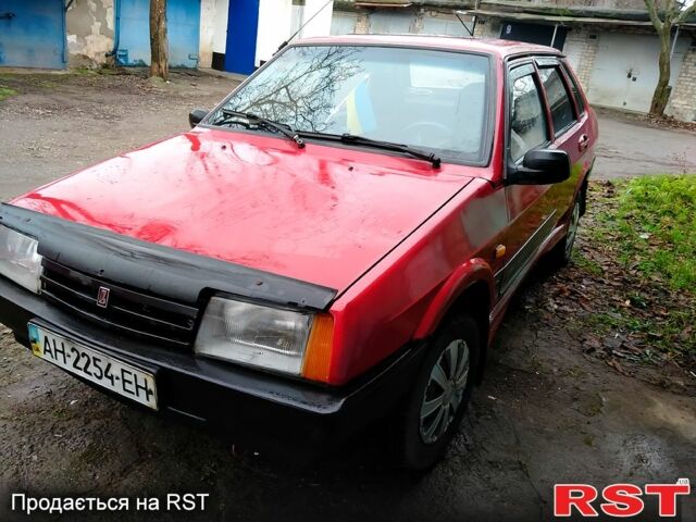 Червоний ВАЗ 21099, об'ємом двигуна 1.5 л та пробігом 100 тис. км за 710 $, фото 1 на Automoto.ua