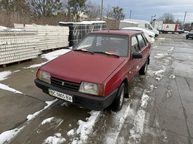 Красный ВАЗ 21099, объемом двигателя 0 л и пробегом 195 тыс. км за 700 $, фото 1 на Automoto.ua