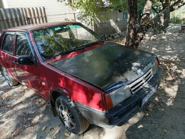 Красный ВАЗ 21099, объемом двигателя 1.5 л и пробегом 66 тыс. км за 800 $, фото 1 на Automoto.ua
