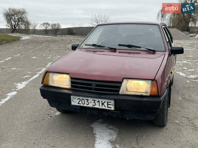 Червоний ВАЗ 21099, об'ємом двигуна 1.5 л та пробігом 200 тис. км за 550 $, фото 1 на Automoto.ua
