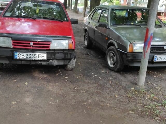 Червоний ВАЗ 21099, об'ємом двигуна 1.5 л та пробігом 40 тис. км за 1400 $, фото 1 на Automoto.ua