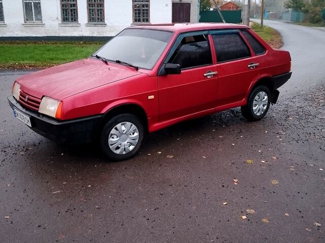 Червоний ВАЗ 21099, об'ємом двигуна 1.5 л та пробігом 0 тис. км за 1600 $, фото 1 на Automoto.ua