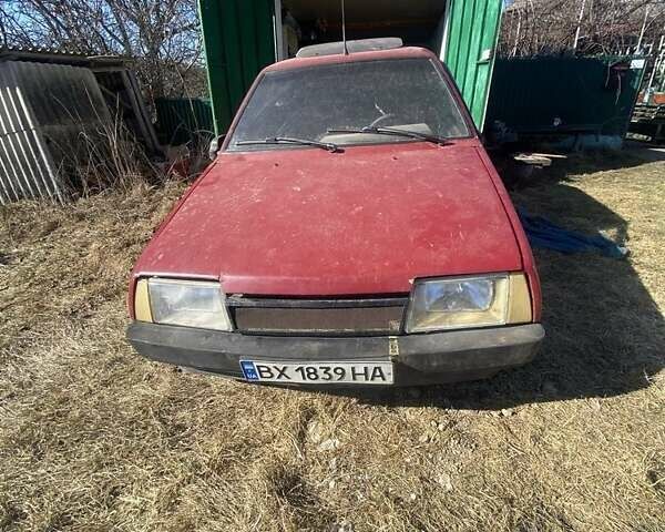 Червоний ВАЗ 21099, об'ємом двигуна 1.3 л та пробігом 200 тис. км за 650 $, фото 1 на Automoto.ua