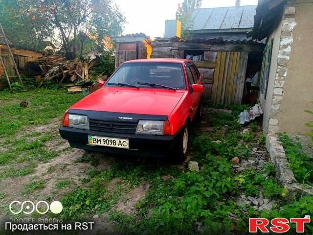 Красный ВАЗ 21099, объемом двигателя 1.5 л и пробегом 0 тыс. км за 1000 $, фото 1 на Automoto.ua