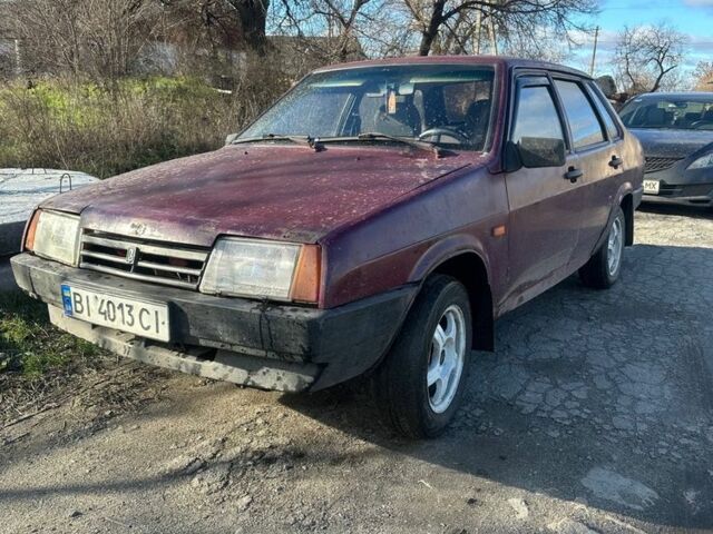 Червоний ВАЗ 21099, об'ємом двигуна 1.5 л та пробігом 150 тис. км за 550 $, фото 1 на Automoto.ua