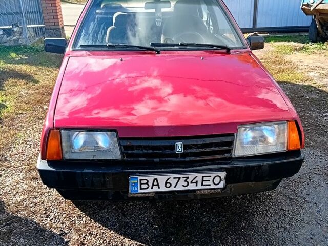 Красный ВАЗ 21099, объемом двигателя 1.5 л и пробегом 0 тыс. км за 1100 $, фото 1 на Automoto.ua