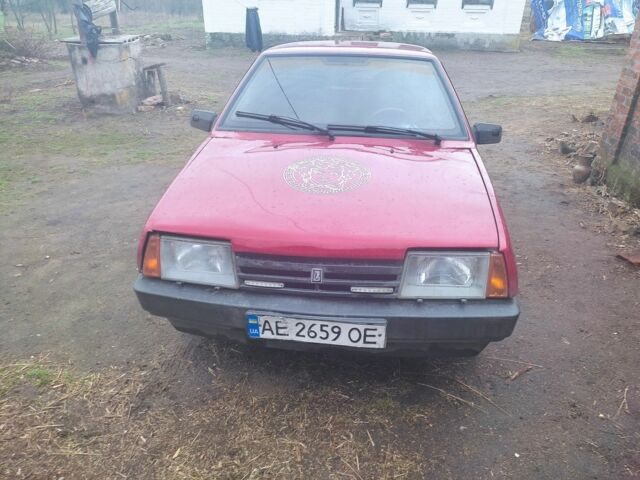 Красный ВАЗ 21099, объемом двигателя 1 л и пробегом 1 тыс. км за 484 $, фото 1 на Automoto.ua