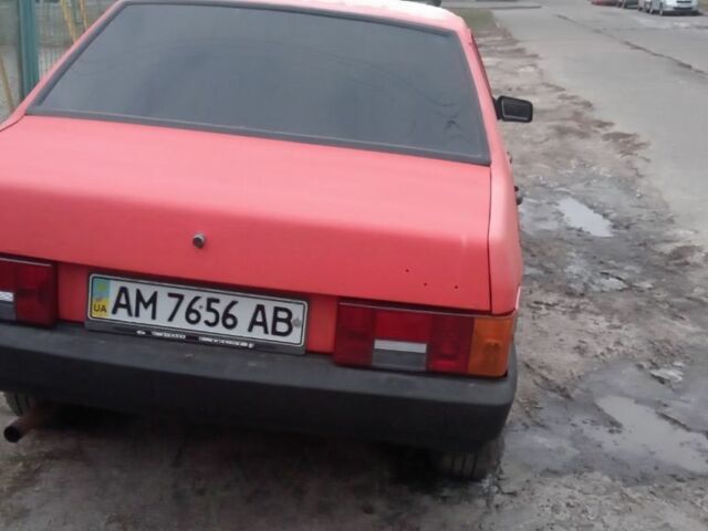 Красный ВАЗ 21099, объемом двигателя 0 л и пробегом 100 тыс. км за 694 $, фото 1 на Automoto.ua