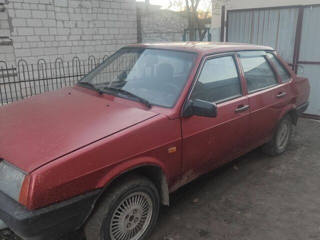 Красный ВАЗ 21099, объемом двигателя 0 л и пробегом 68 тыс. км за 677 $, фото 1 на Automoto.ua