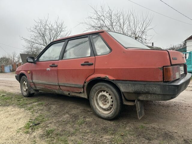 Червоний ВАЗ 21099, об'ємом двигуна 1.5 л та пробігом 3 тис. км за 356 $, фото 1 на Automoto.ua