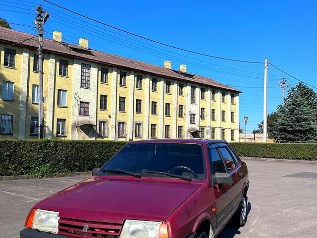 Красный ВАЗ 21099, объемом двигателя 1.5 л и пробегом 0 тыс. км за 1300 $, фото 1 на Automoto.ua