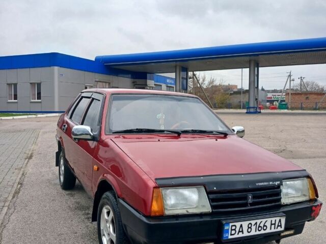 Червоний ВАЗ 21099, об'ємом двигуна 1.5 л та пробігом 280 тис. км за 1100 $, фото 1 на Automoto.ua