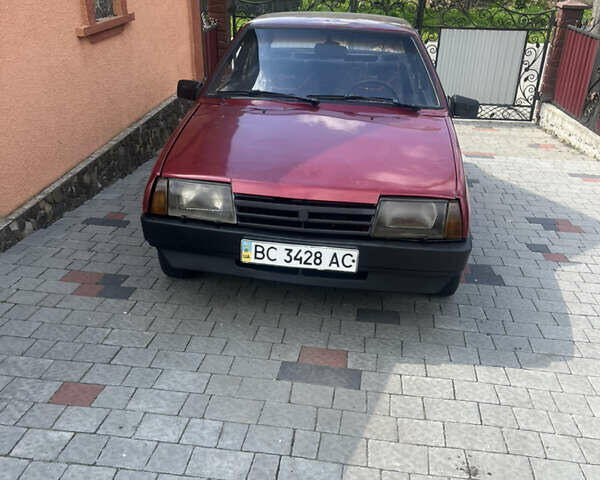 Красный ВАЗ 21099, объемом двигателя 1.5 л и пробегом 111 тыс. км за 723 $, фото 1 на Automoto.ua