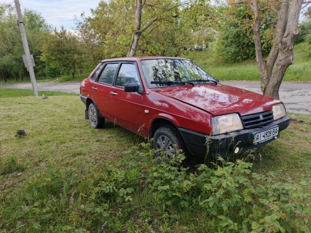 Червоний ВАЗ 21099, об'ємом двигуна 1.5 л та пробігом 180 тис. км за 1600 $, фото 1 на Automoto.ua