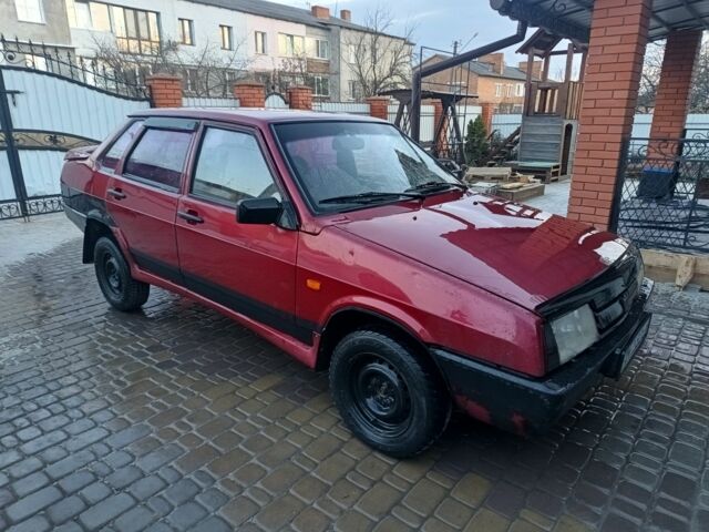 Червоний ВАЗ 21099, об'ємом двигуна 1.5 л та пробігом 150 тис. км за 750 $, фото 1 на Automoto.ua